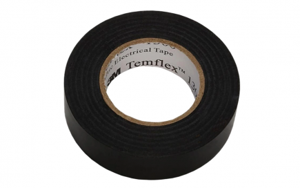Лента Temflex™ 1300  изоляционная черная 18мм х 20м х 0,13мм