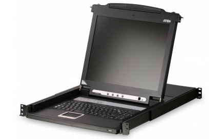 KVM консоль с переключателем ATEN CL1008M / CL1008M-ATA-RG