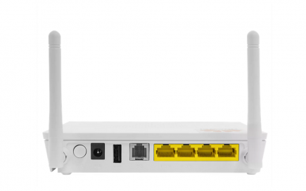 Абонентский терминал ONU GPON, 1 порт 100/1000Base-T, 4 порта 10/100Base-T, 1 порт POTS, WiFi, USB