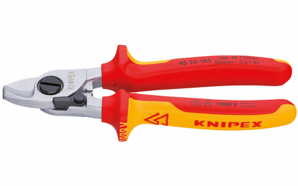 Ножницы для резки кабелей с раскрывающей пружиной KNIPEX до 1000 В (900000-01135)