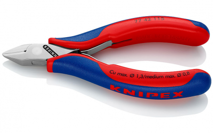 Кусачки боковые для электроники KNIPEX