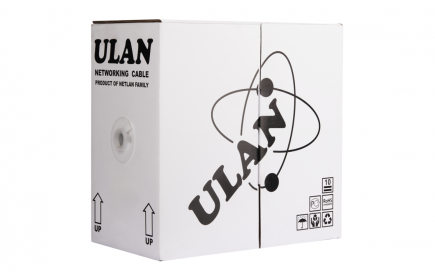 UTP 5e 2x2x0.47, CCA, PVC нг(B), серый, 305м