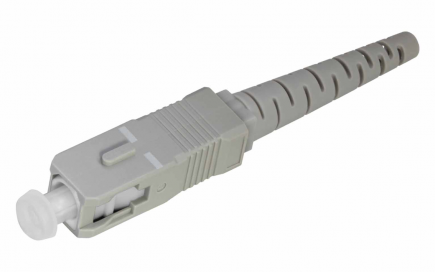 Разъём (коннектор) оптический MM SC 3.0, серый