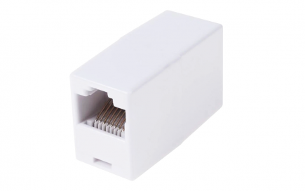 Проходник RJ-45(8P-8C) cat 5e, (гнездо-гнездо) (121203-02332)
