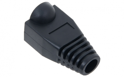 Изолирующий колпачок для разъемов RJ-45, черный (CAP-BK)