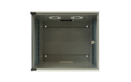 SOHOline 19"9U20x400 стеклянная дверь, цвет серый