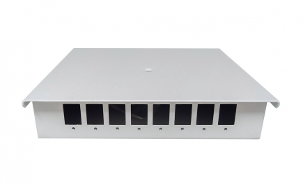 КРН-8SC(2LC) ЛайтБокс, малогабаритный, стальной (КНлб-8SC-1Л-GY)