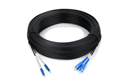 Кабельная сборка SM(G.657A1)-ARM-IN/OUT-2-LC/UPC(0.5м)-2-SC/UPC(0.5м), HFFR, 150м