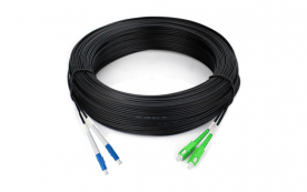 Кабельная сборка SM(G.657A1)-ARM-IN/OUT-2-LC/UPC(0.5м)-2-SC/APC(0.5м), HFFR, 150м