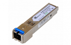 Модуль SFP WDM 1,25G, 1310/1550 нм, SMF, SC, 20км