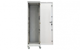 Шкаф напольный 19",18U(600x800), ШТ-НП-18U-600-800-П, передняя дверь перфорированная
