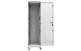 Шкаф напольный 19", 24U(600x800), ШТ-НП-24U-600-800-П, передняя дверь перфорированная