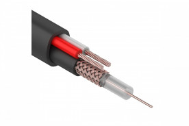 KBK-П-1.5 + 2x0.50кв.мм, черный OUTDOOR, 200м