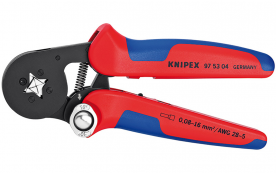 Пресс-клещи для обжима наконечников KNIPEX