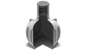 Колодец КС 5 c горловиной D580 мм и крышкой D560